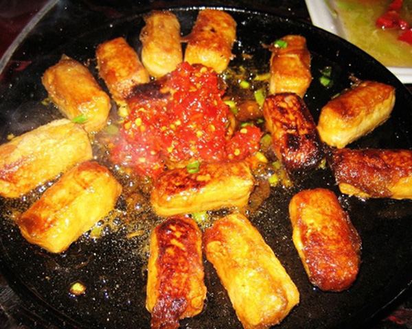 铜陵美食--铜陵油炸毛豆腐